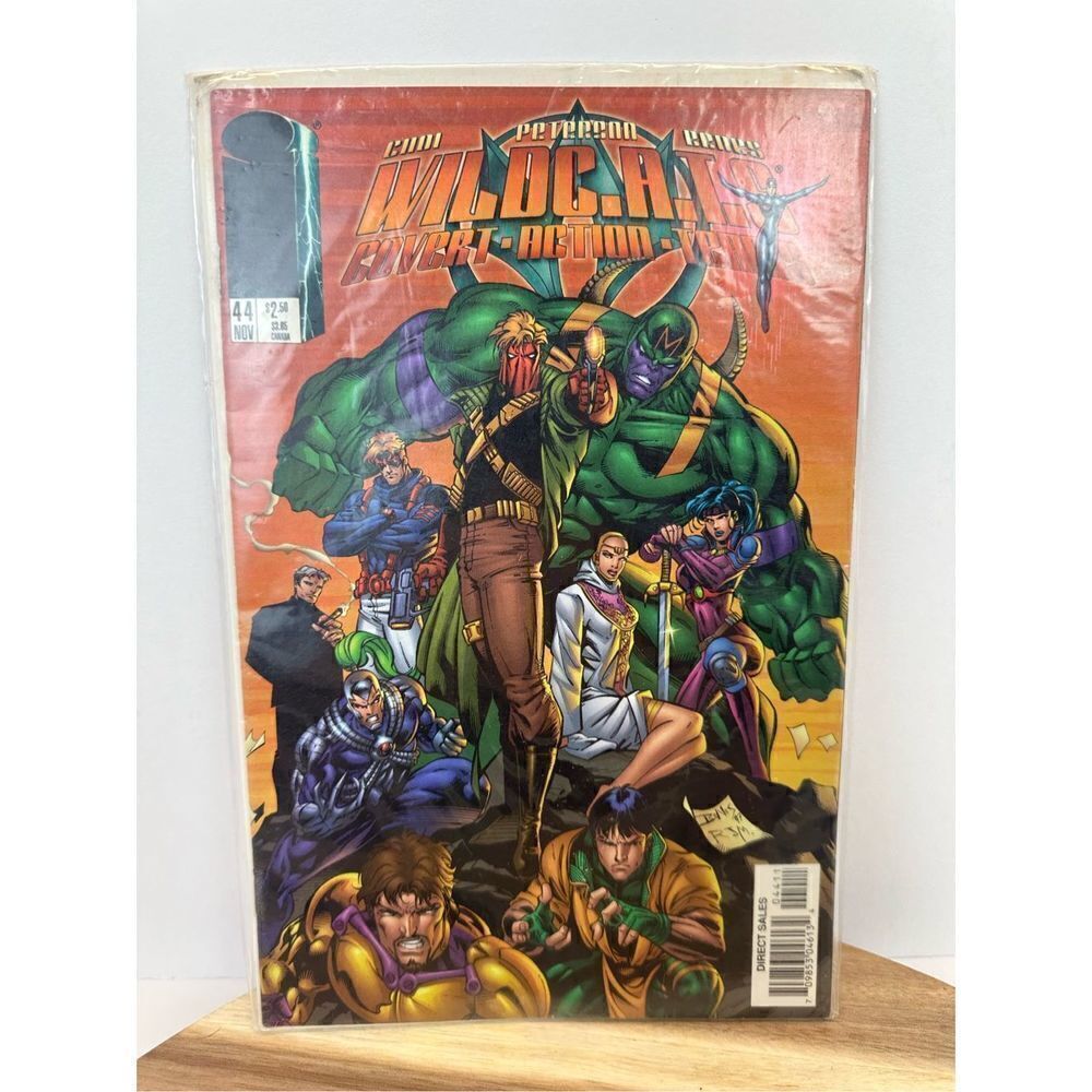 Wildcats C.A.T.S Covert Action Teams #44 Image Comics Comic Book 1997 VINTAGE